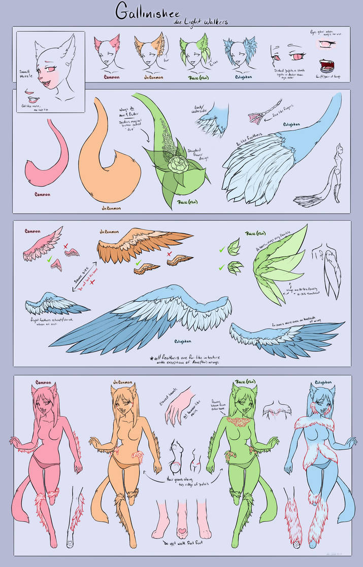 Da Sheet - Gallinishee (Nishee) Spec Sheet by Nishee-CeeSee