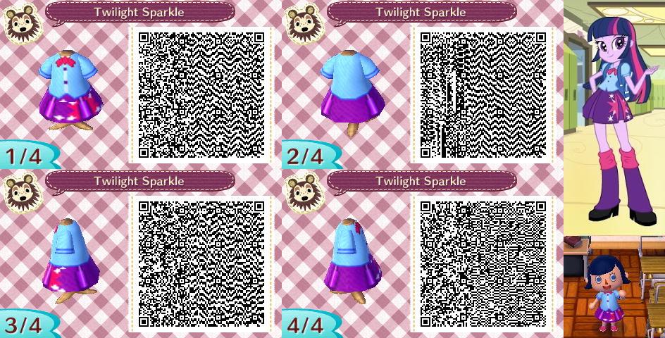 Animal Crossing: New Leaf QR - Twilight Sparkle