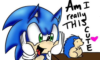 Sonic and Hedgie -old- by DeathlingDog