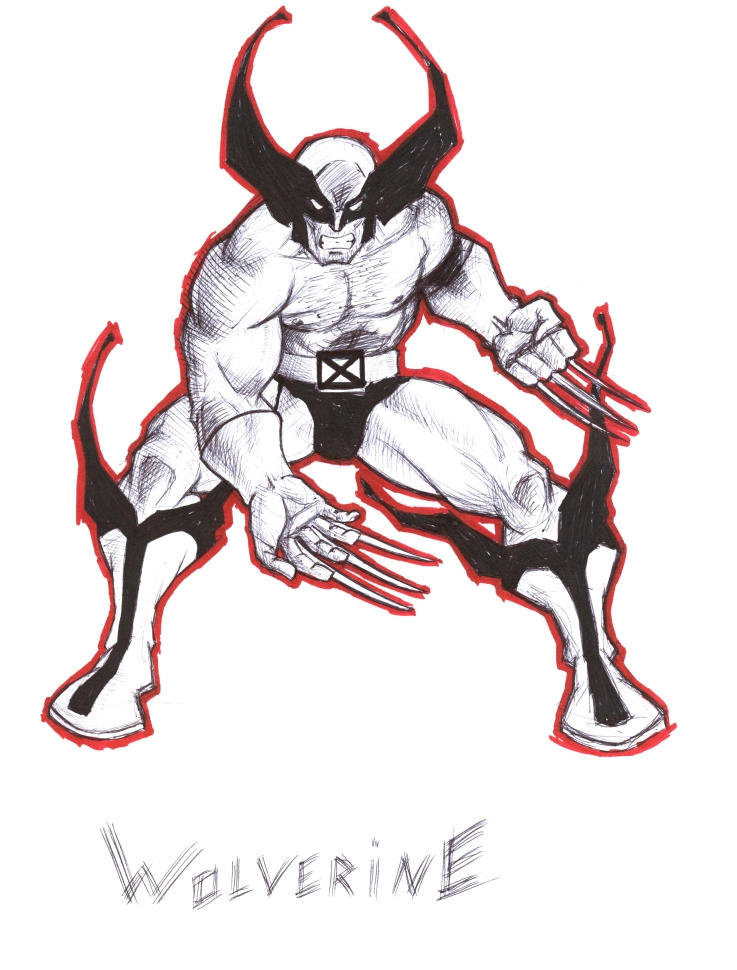 Wolverine Pure Rage Wolverine rage by LiuboGri on DeviantArt