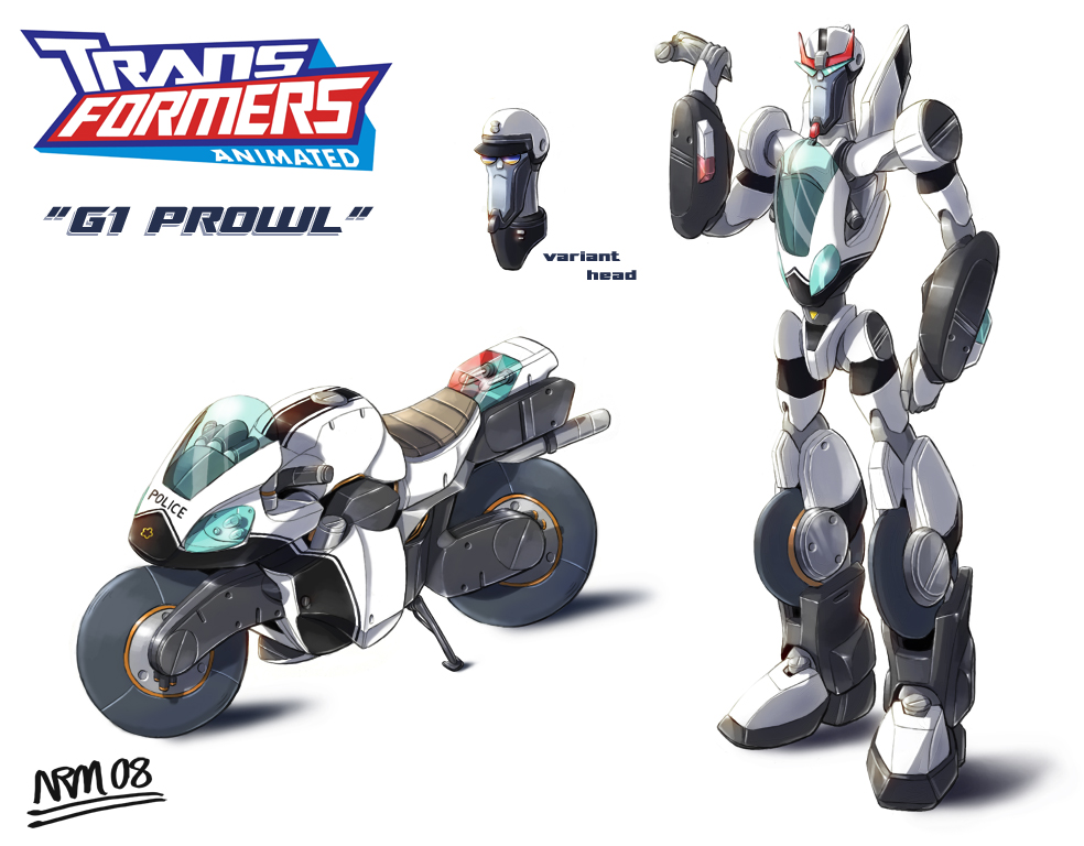 Transformers Animated G1 Prowl