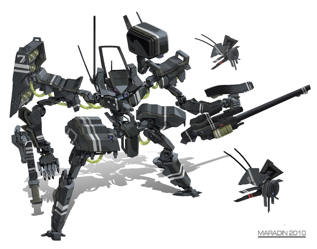 Black Tank Mecha