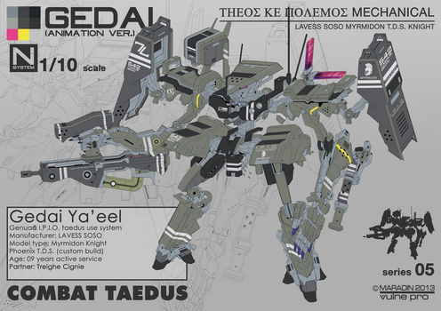 Combat Taedus Gedai Ya'eel (Flats Only)