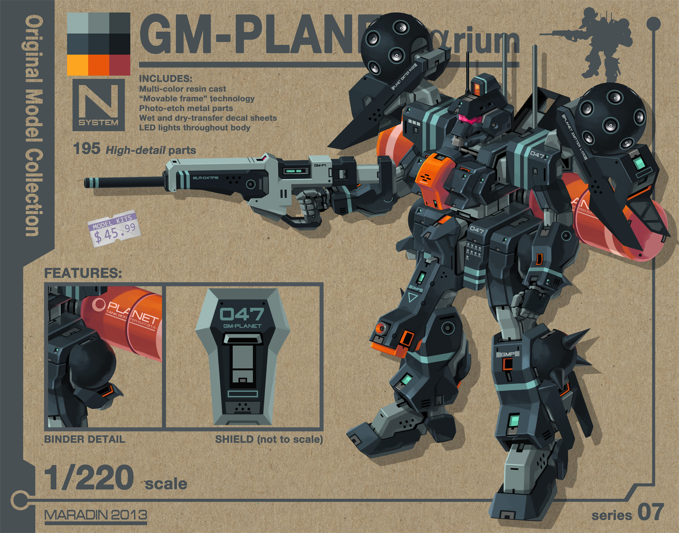 GM Planetarium (Laser Emitter Type)