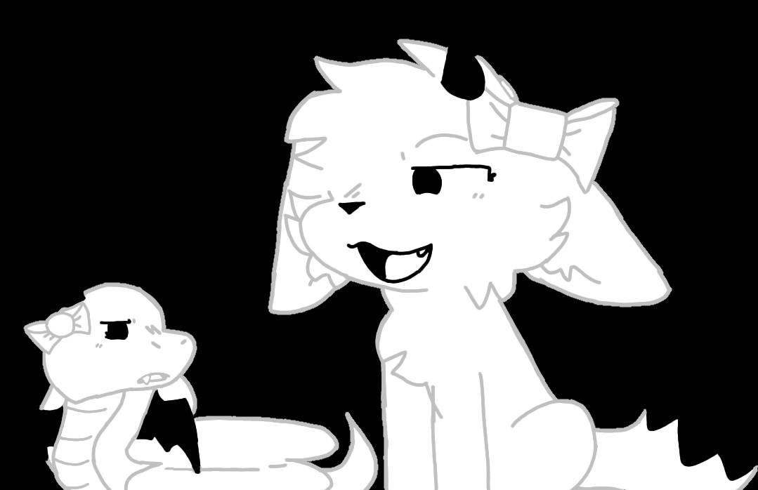 Demon fox and snake base by PrincessFireball6 on DeviantArt