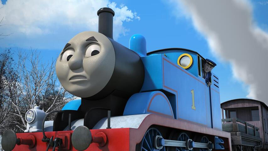Thomas Raging Thomas cringing by QueenChariaDaBean on DeviantArt