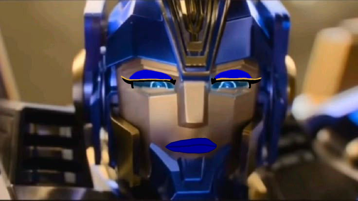 Sentinal Face Sentinel The Gorgeous Prime(makeup on face) by PrincessFireball6 on ...