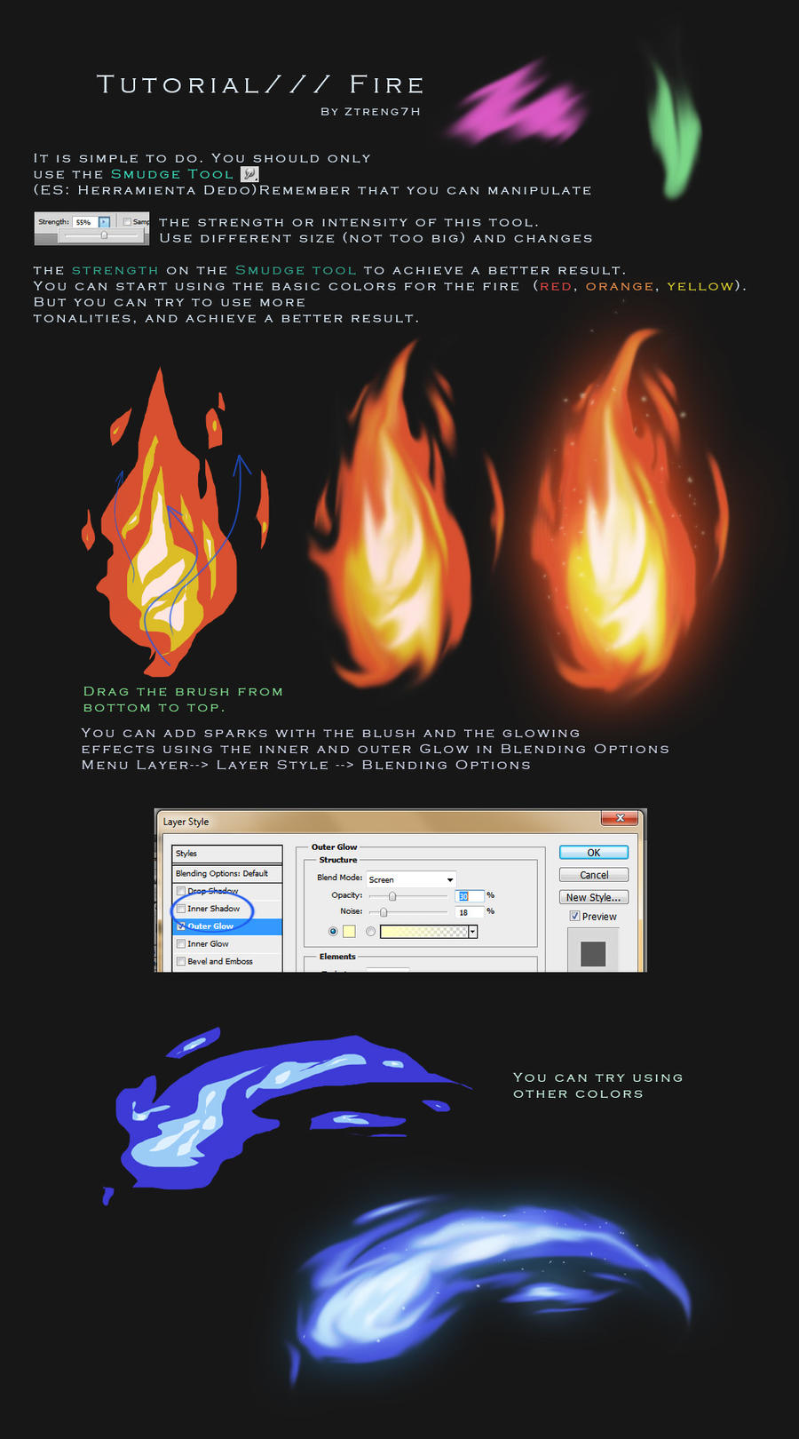 Tutorial-Fire by Ztreng7H on DeviantArt