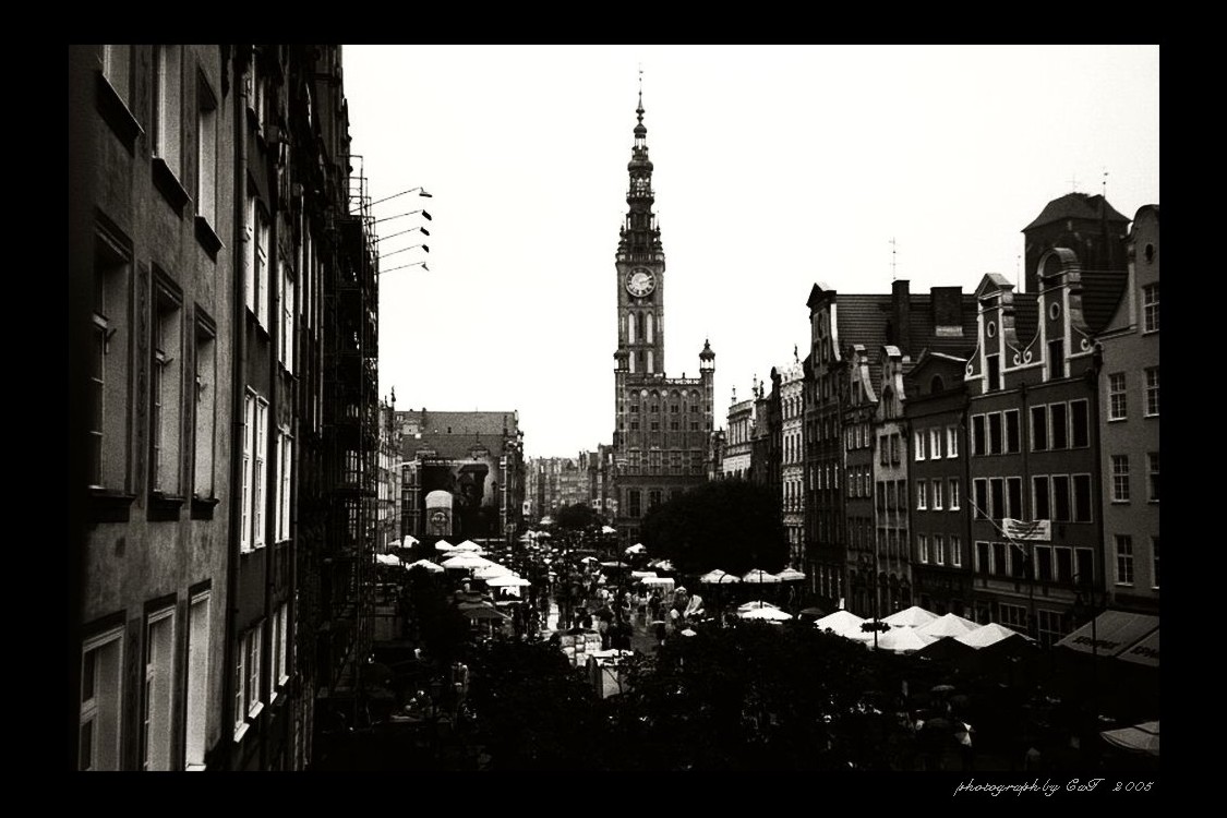 Gdansk in the rain