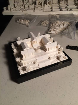 Legodelphia: Art Museum Satellite Model