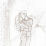 Teddy y Victoire kiss