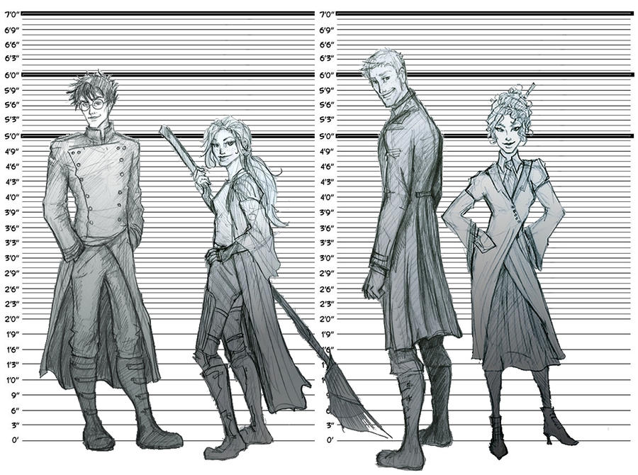 Height chart by Hillnerd on DeviantArt