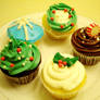 Christmas cupcakes