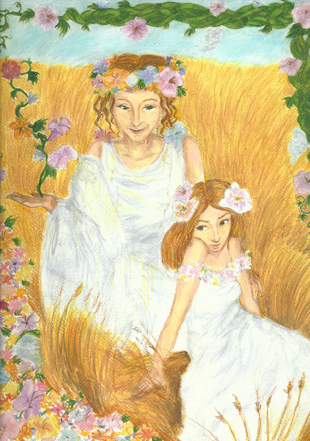 Opowiedz Historię Demeter I Persefony Z Perspektywy Matki Persephone and Demeter by HILLYMINNE on DeviantArt