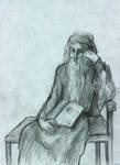 Dumbledore worrying by HILLYMINNE