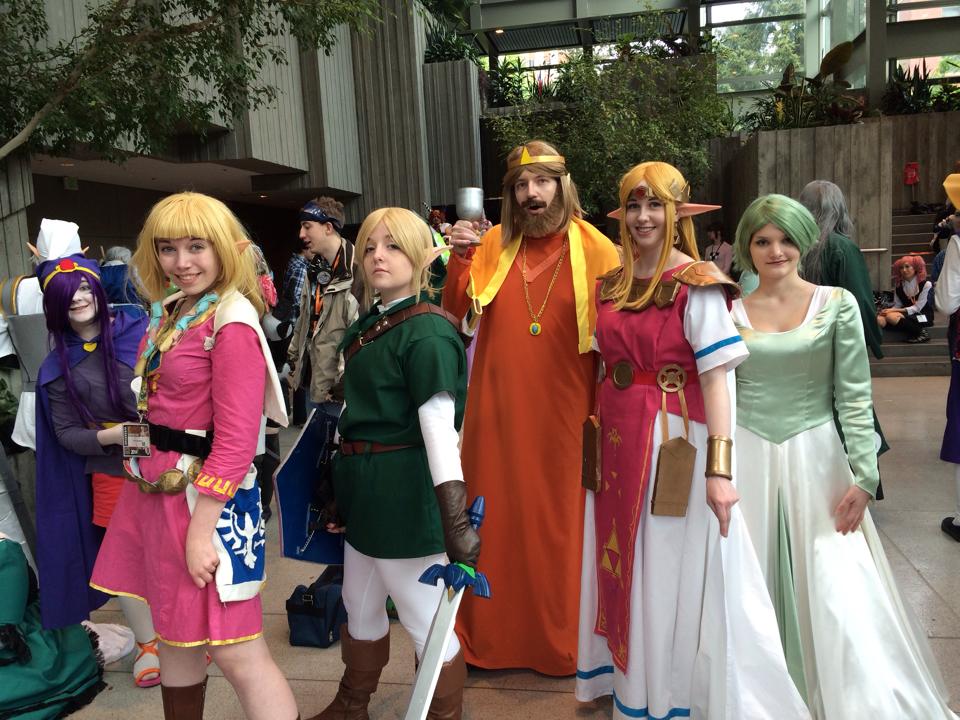 Sakura-Con 2014 Legend of Zelda Group
