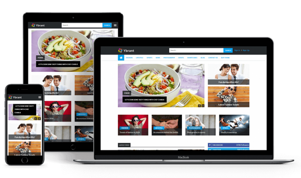 Ybrant WordPress Theme