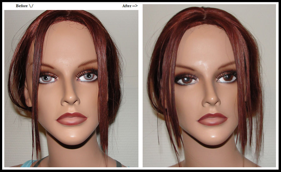 TR Mannequin eyes paint