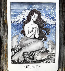 Inktober 2018 Day 5: Selkie