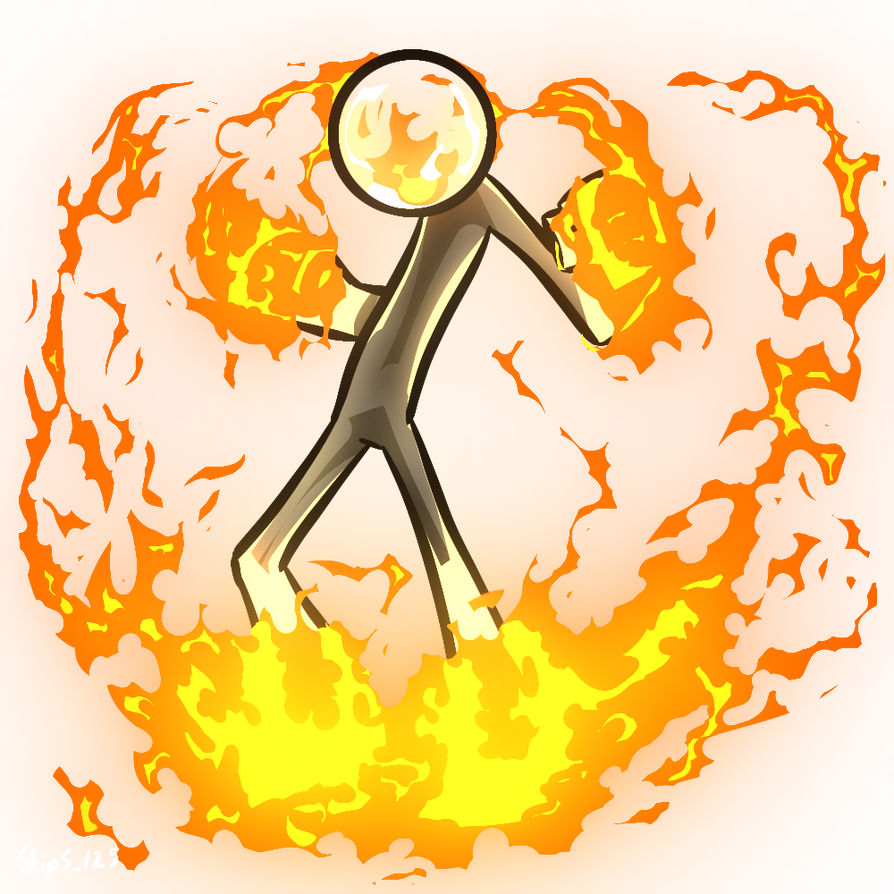 Fire Elemental by SkipS125 on DeviantArt