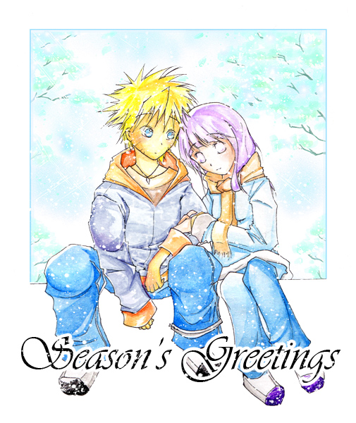 NaruHina - MERRY CHRISTMAS by shuninite
