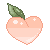 Pixel peach