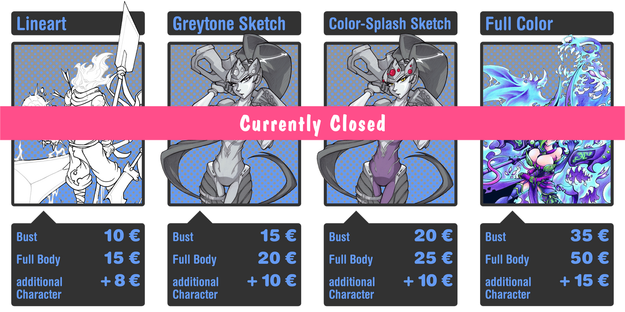 Commission are Closed by HallowGazer Commission are Closed by HallowGazer