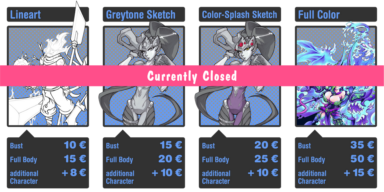 Commission are Closed