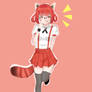 [Gijinka] Red Panda