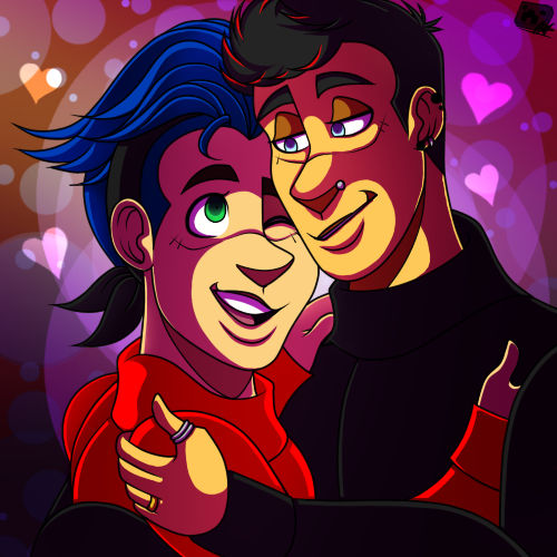 Sonic and Shadow (Humanized) by SonicandMe901 on DeviantArt