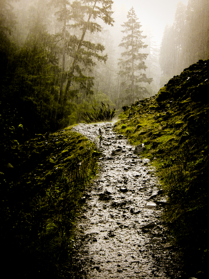 A pathway to enormous rain