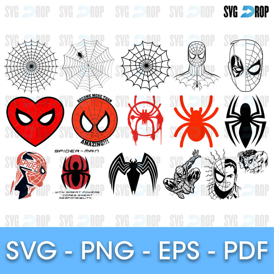 Spiderman SVG by svgdrop on DeviantArt