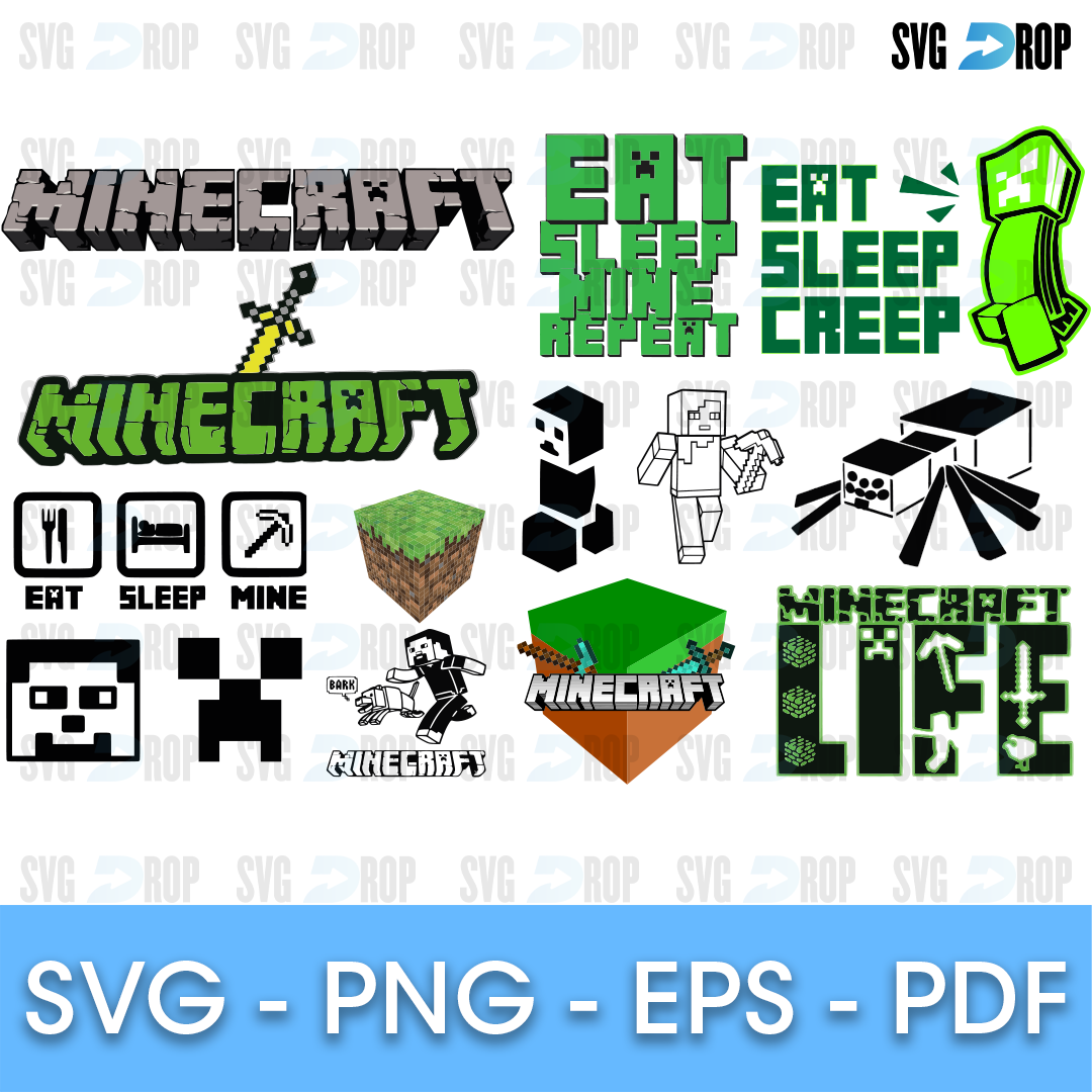 Minecraft SVG by svgdrop on DeviantArt