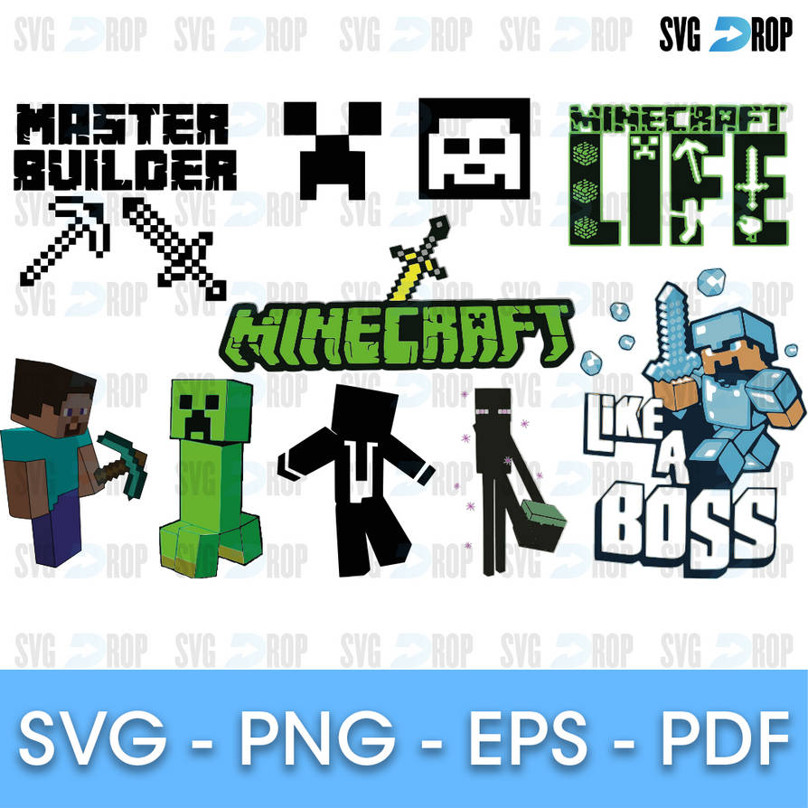 Minecraft SVG by svgdrop on DeviantArt