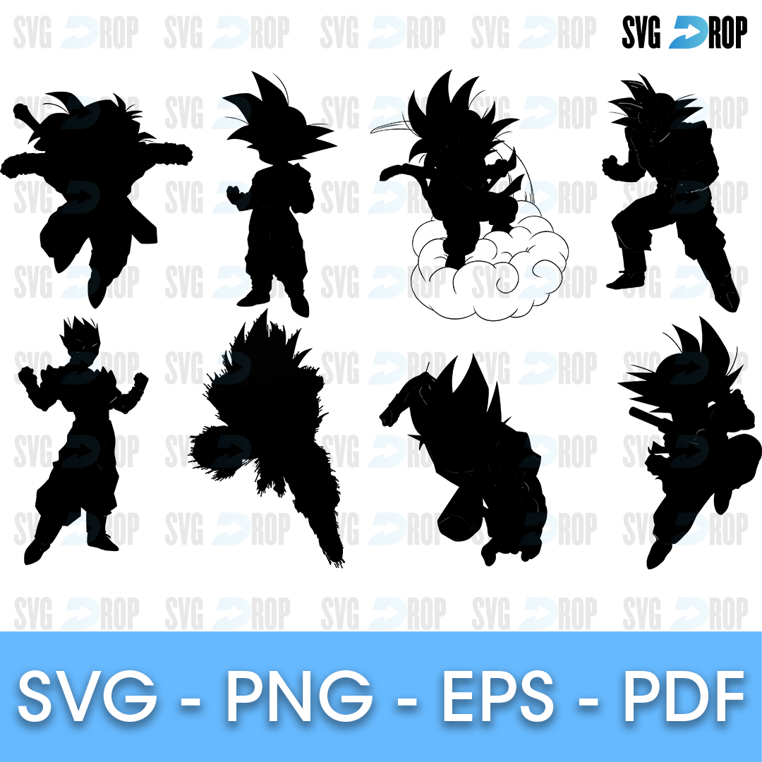 Oozaru Goku Svg, Son Goku Svg, Dragon Ball Z Svg, Dragon Ball Svg, Ani