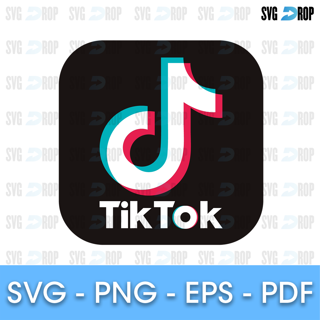 TikTok Logo SVG by svgdrop on DeviantArt