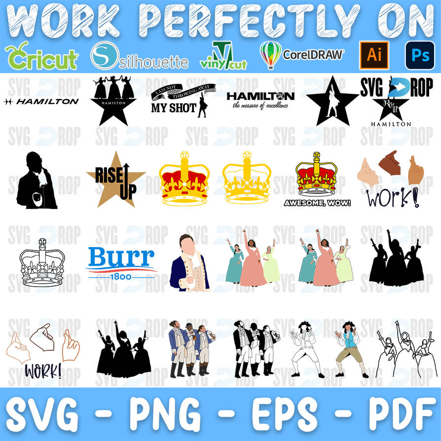 Hamilton Bundle SVG by svgdrop on DeviantArt