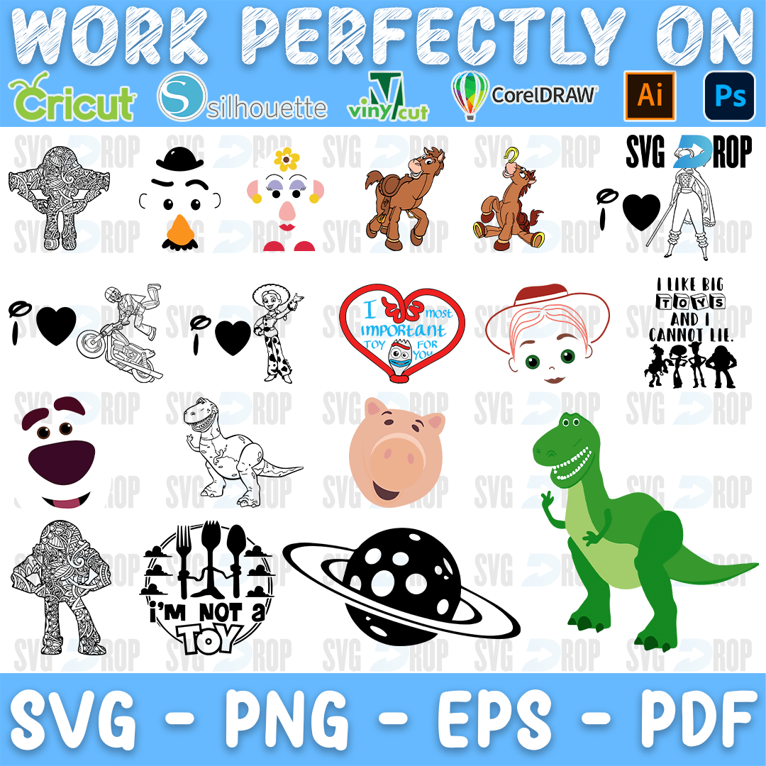 Toy Story Bundle SVG by svgdrop on DeviantArt
