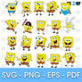 Ultimate 700 Sponge Bob Bundle SVG