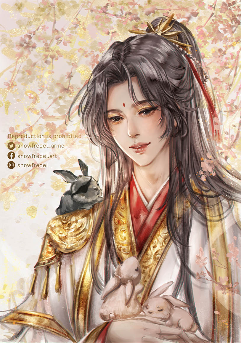Happy Mid-Autumn Festival! 🥮  2023 Official Donghua Art : r/tianguancifu