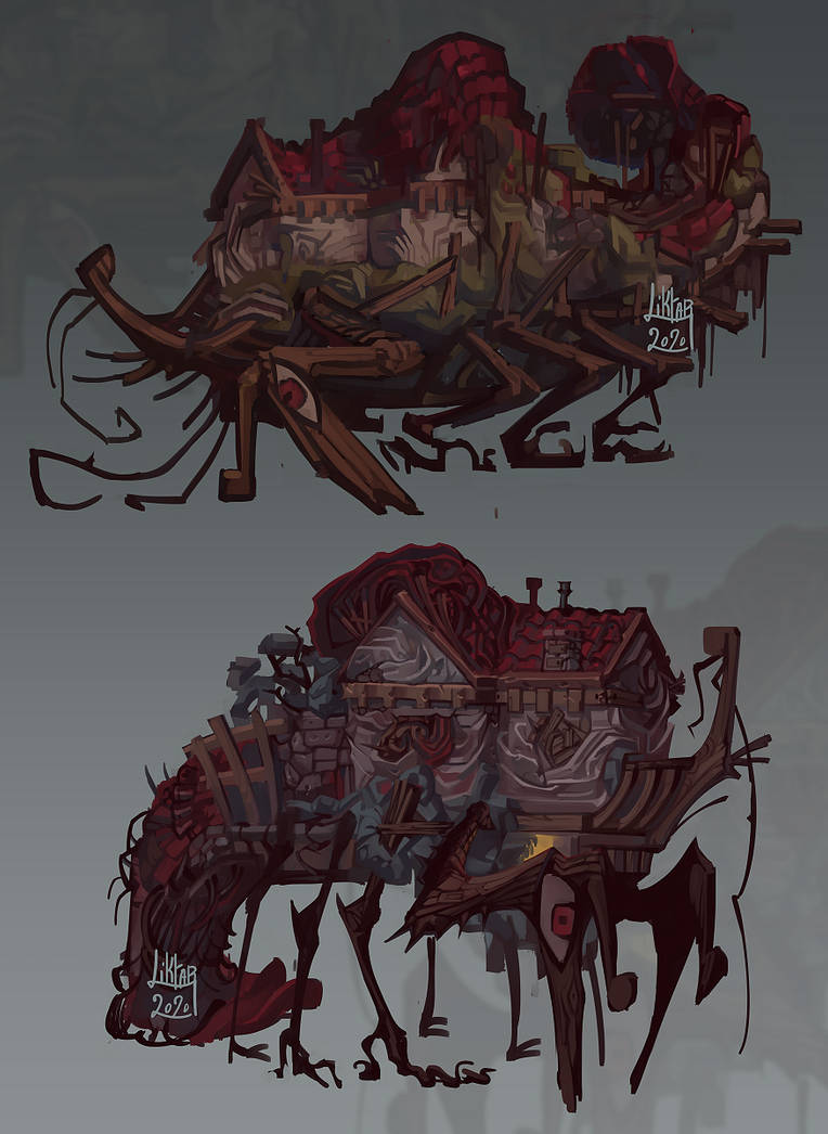 Monster Hut by Liktar on DeviantArt