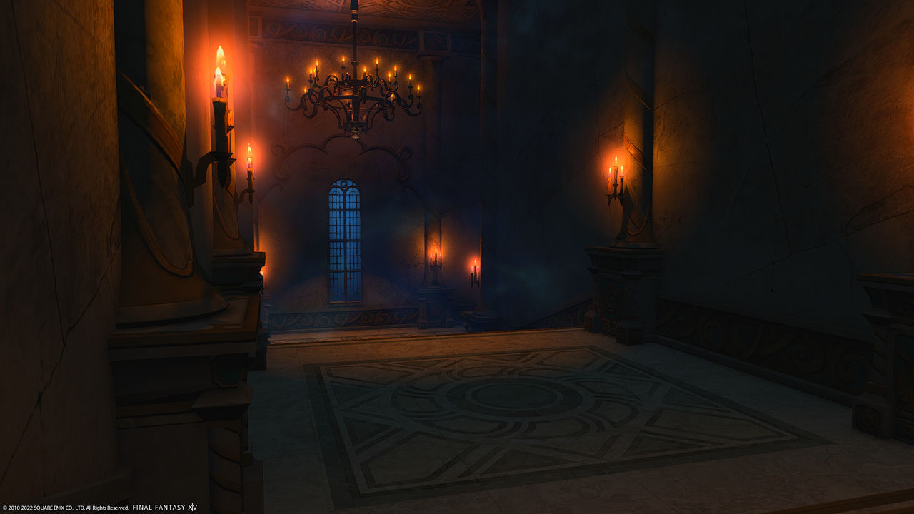 FFXIV The Great Gubal Library hallway by RubyVisnova on DeviantArt