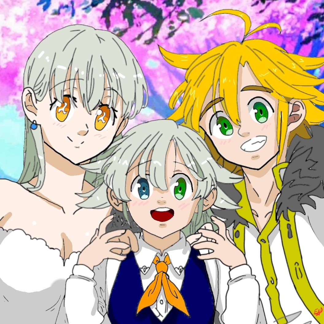 Elizabeth Tristan And Meliodas By Ellastardragon On Deviantart