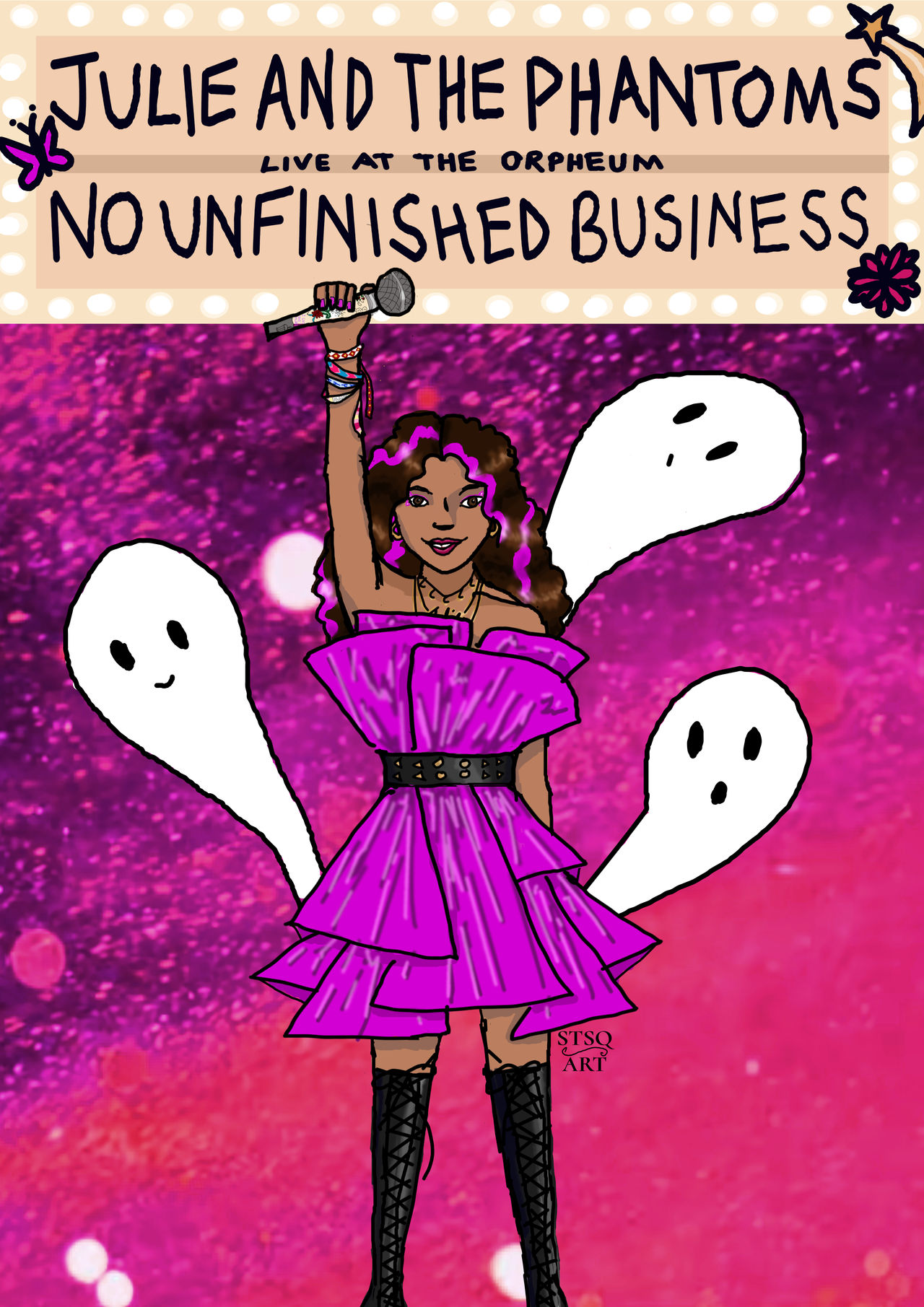 Julie And The Phantoms No Unfinished Business By Statuesquueart On julie-and-the-phantoms-no-unfinished-business-by-statuesquueart-on