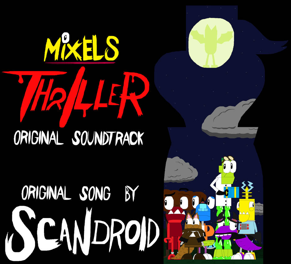 Mixels Music Deviantart Mixels Thriller - Soundtrack Album Cover by tarzanwothaz on DeviantArt