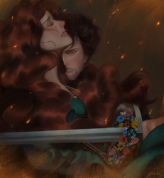 Alicent Hightower and Criston Cole