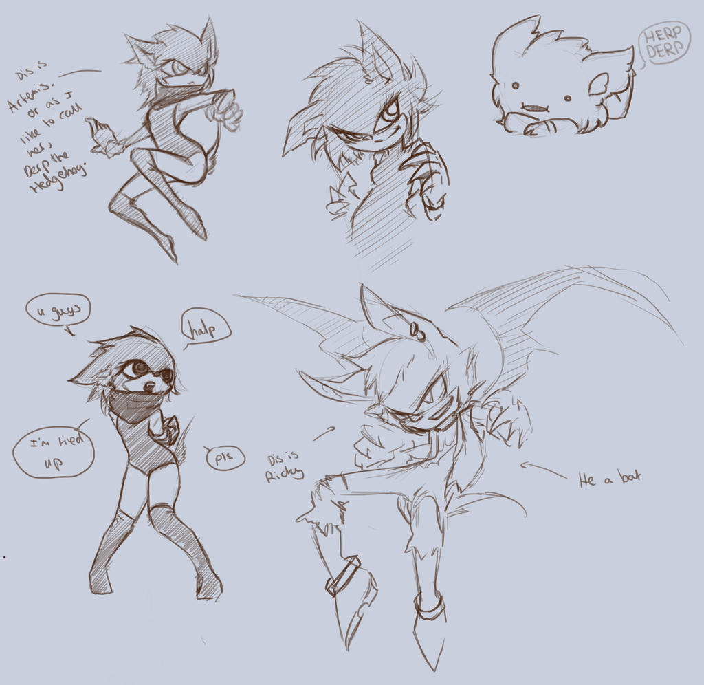 Old Sonic Fancharacters