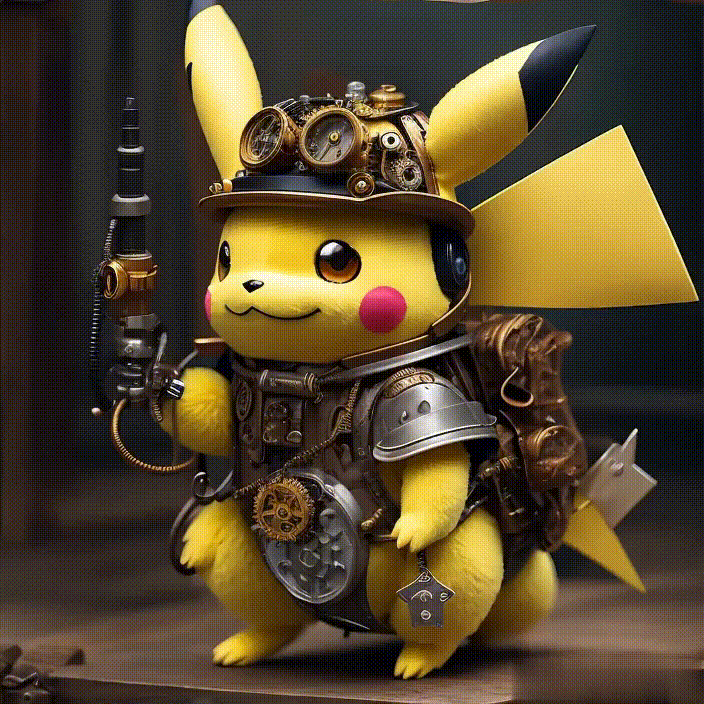 A Pikachu Holding A Gun And (online-video-cutter.c by Zeo009 on DeviantArt