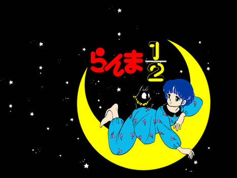 Akane Tendo on moon