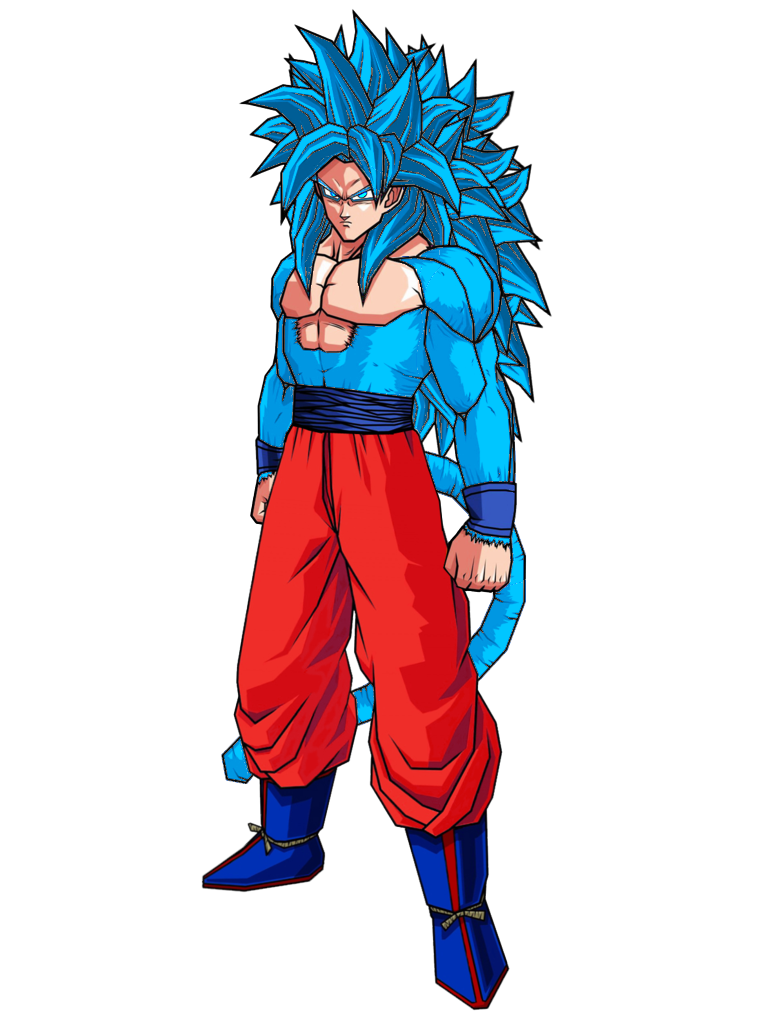 Goku SSJ5 and Vegeta SSJ4 Limit Breaker Fusion by DanteAce69 on DeviantArt